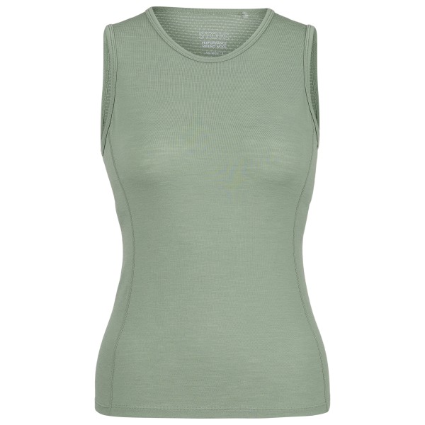 Stoic Merino150 SadjemSt Tank Merinoshirt Damen (Gr M |grün)