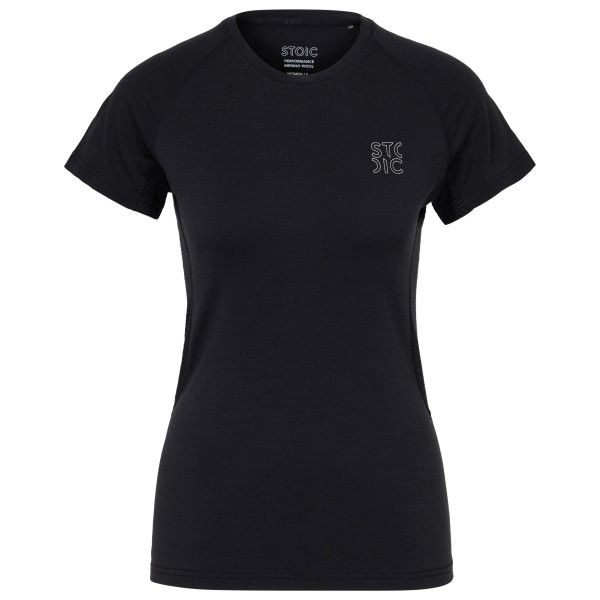 Stoic Women’ MerinoMesh150 SadjemSt. Merinoshirt Zwart