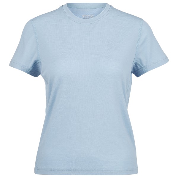 Stoic MerinoMesh150 SadjemSt. T-Shirt Merinoshirt Damen Ski (Gr XS |grau)