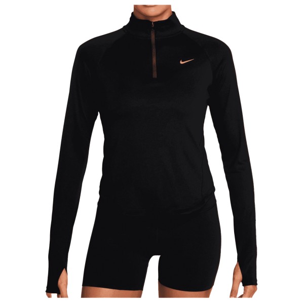 Nike Tempo Dri-Fit Half-Zip Top Laufshirt Damen (Gr L |schwarz)
