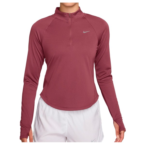 Nike Women’s Tempo Dri-Fit Half-Zip Top Hardloopshirt Rood