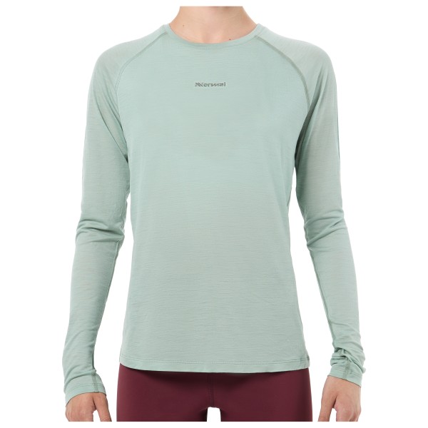 NNormal Women’ Merino Long Sleeve 02 Hardloopshirt Grijs