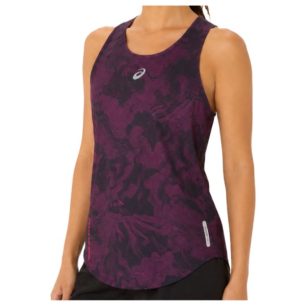 Asics Women’s Fujitrail Tank Hardloopshirt Purper