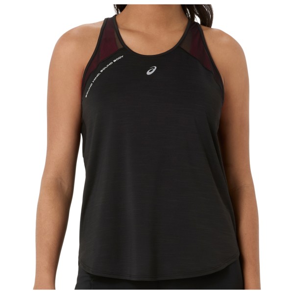 Asics Women’s Road Tank Tanktop Zwart
