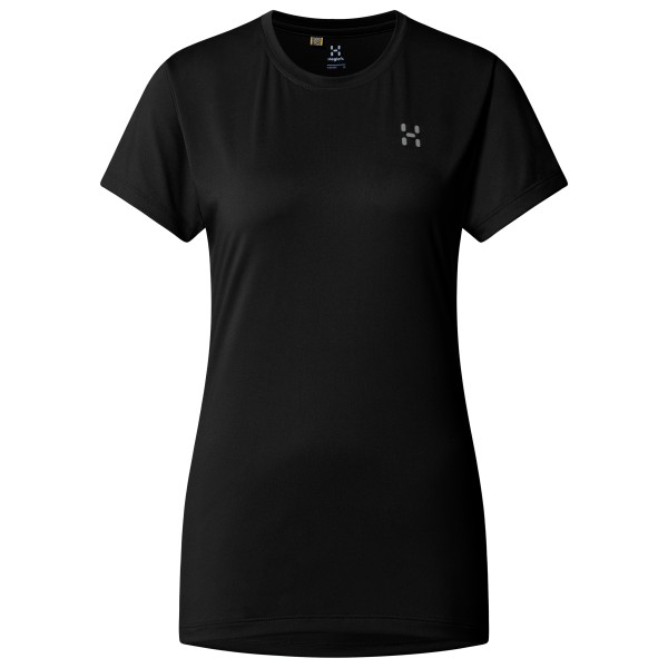 Haglöfs Trekk Tech Tee Funktionsshirt Women (Gr S |schwarz)