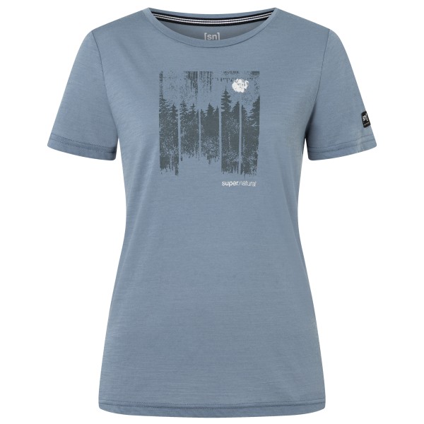 super.natural Women’s Wonder Wald Tee Merinoshirt Flint Stone / Various