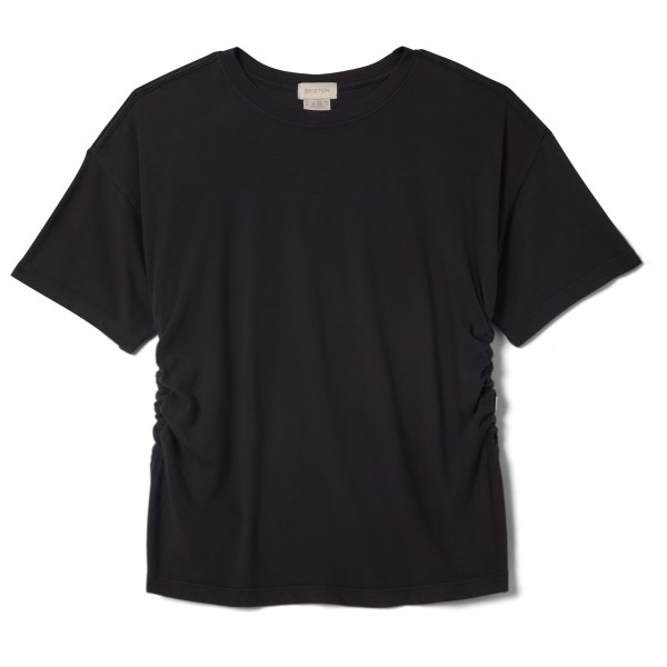 Brixton Carefree Organic Garment Dyed Cinch Tee T-Shirt Damen (Gr XS |schwarz)
