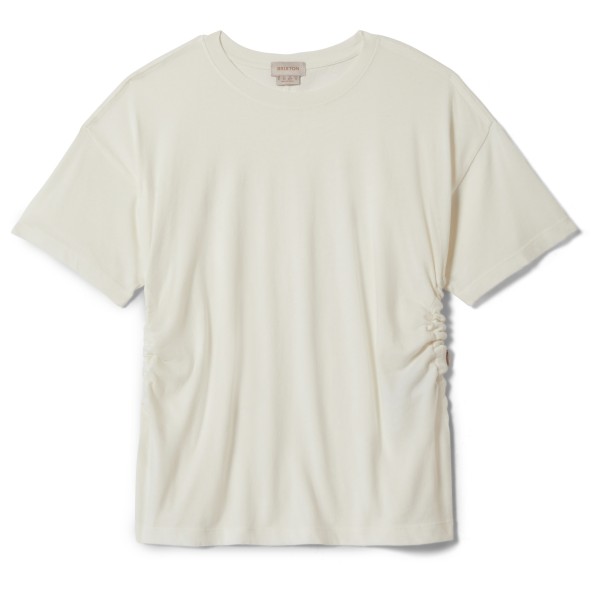 T-Shirt Brixton Carefree Organic Garment Dyed Cinch Tee Damen (Gr M |beige)