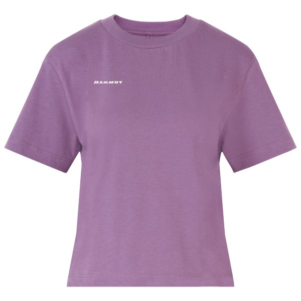 Mammut - Women's Base Cropped T-Shirt Mini Logo - T-Shirt Gr M rosa