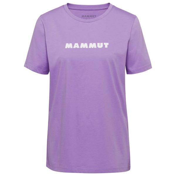 Mammut Core T-Shirt Logo T-Shirt Damen (Gr XL |lila)