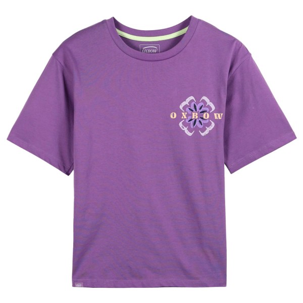 T-Shirt Oxbow Peace Short Sleeve T Damen (Gr M |lila)