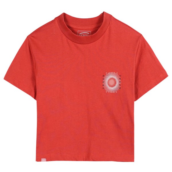 Oxbow Radiate Crop Top T-Shirt Damen (Gr L |rot)
