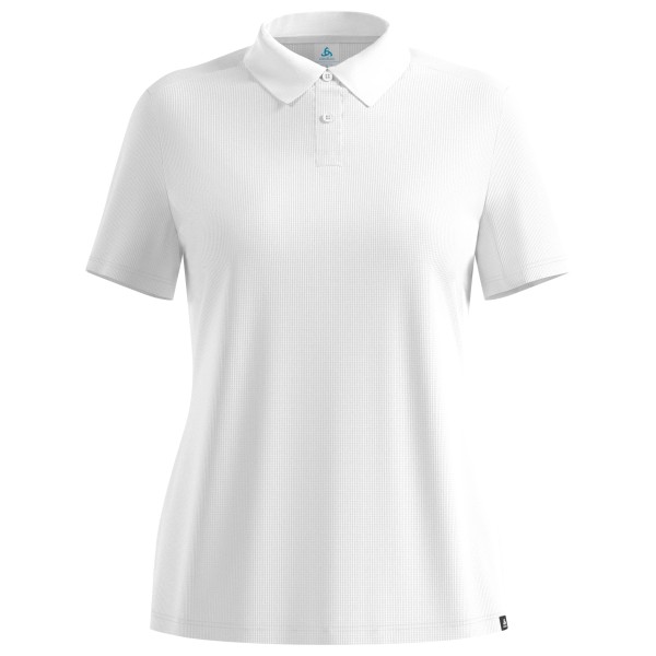 Odlo Cubic Light Polo Shirt S/S Polo-Shirt Damen Wandern (Gr M |weiß)