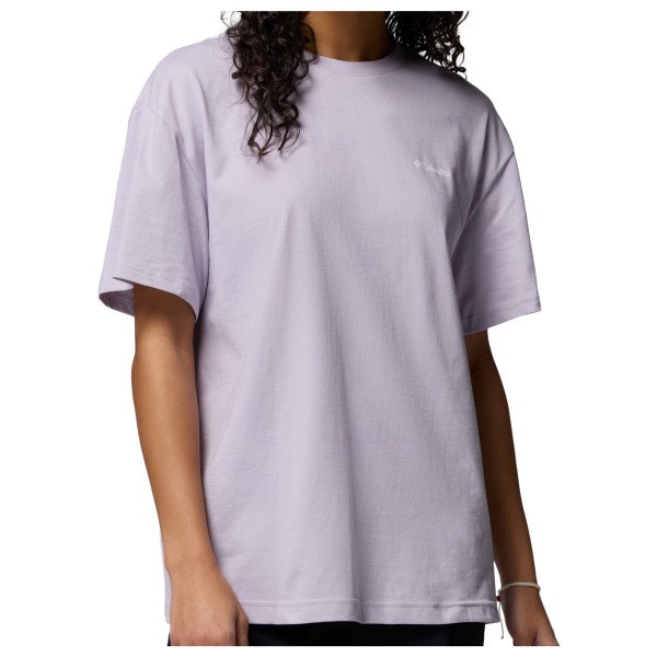 Columbia Rolling Bend Graphic Oversized Tee T-Shirt Women (Gr M |lila)