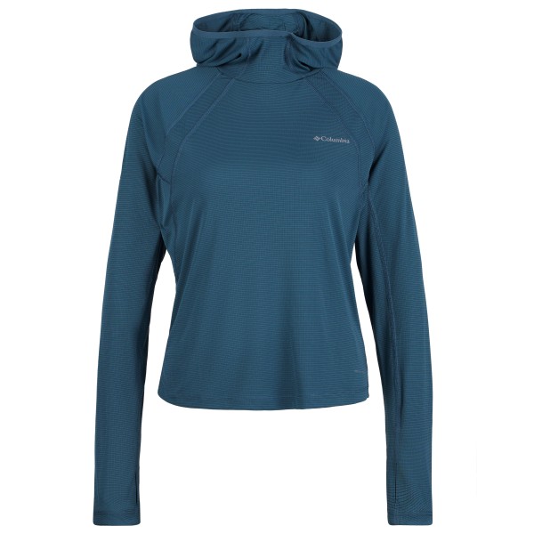 Columbia Stealth Spring L/S Hoodie Funktionsshirt Damen (Gr XS |blau)