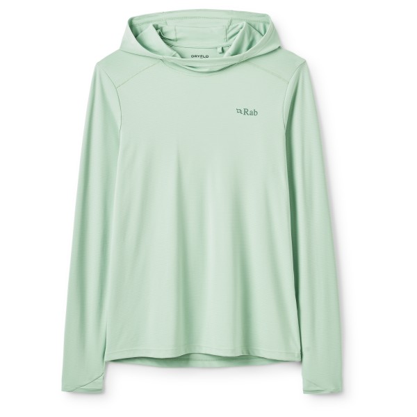 Rab - Women's Force Hoody - Funktionsshirt Gr 40 grün