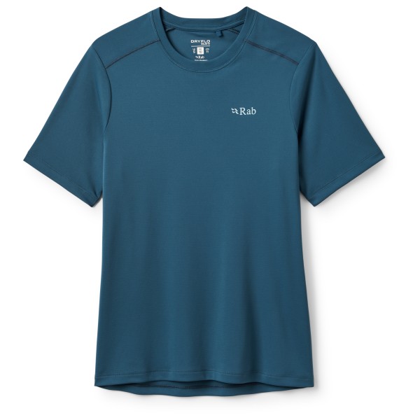 Rab Force Tee Funktionsshirt Damen Trekking (Gr 40 |blau)