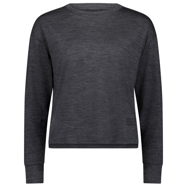 Mons Royale Zephyr Merino Tencel Boxy Long Sleeve Merinoshirt Damen (Gr XS |grau)