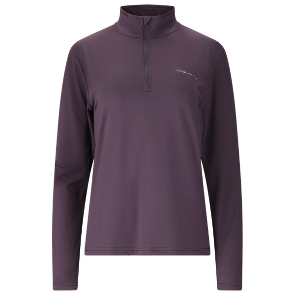 ENDURANCE Women’s Aileen Midlayer Hardloopshirt Purper