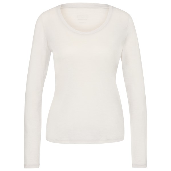 Stoic Women’s Merino155 LaholmSt. L/S Merinolongsleeve Wit