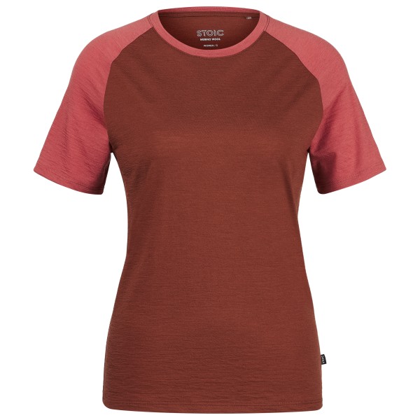 Stoic Merino155 LaholmSt. Raglan Shirt Merinoshirt Women (Gr XS |rot)