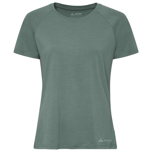 Vaude Essential Wool T-Shirt Merinoshirt Damen (Gr 46 |türkis/oliv)