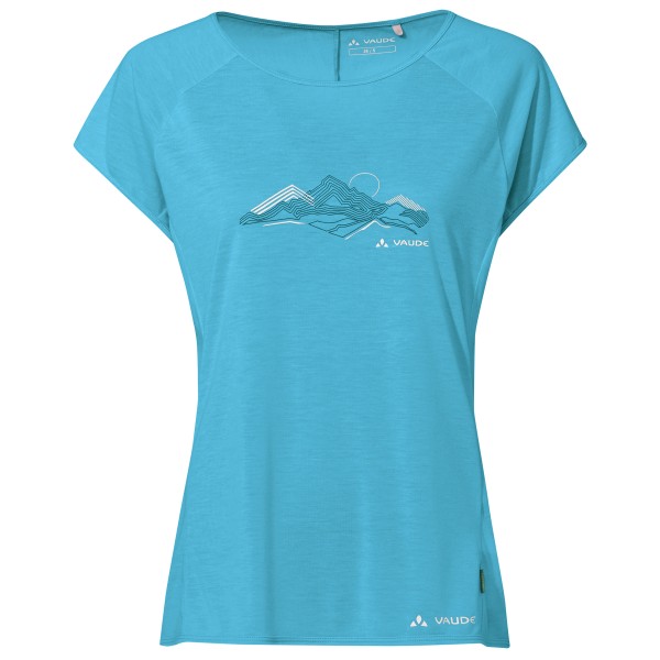 Vaude Tekoa T-Shirt II Funktionsshirt Damen (Gr 38 |blau)