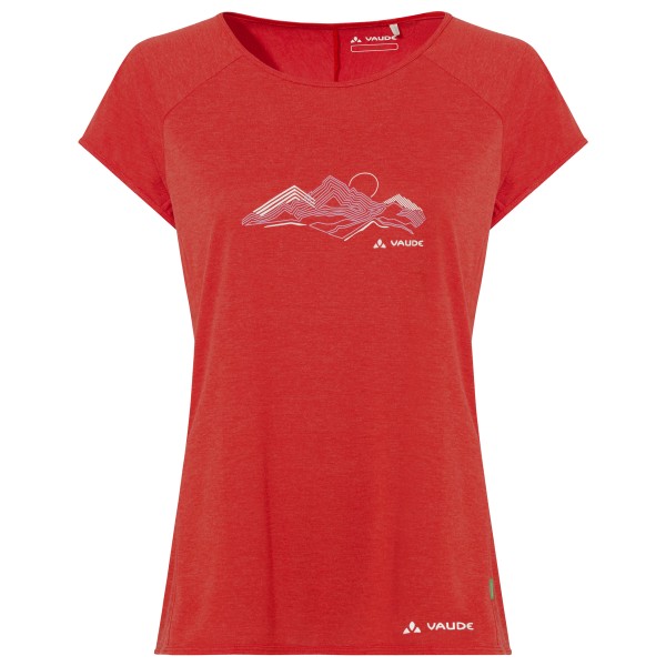 Vaude Women’s Tekoa T-Shirt II Sportshirt Rood