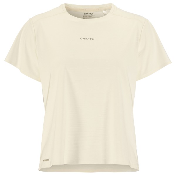 Craft – Women’s Hypervent Tee – Hardloopshirt maat XL, / Beige