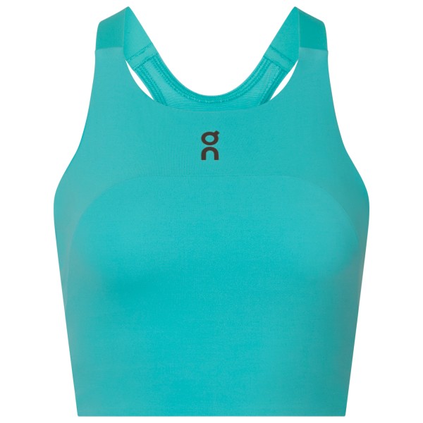 On Women’ Performance Crop Top turkoois Turquoise