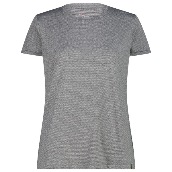 T-Shirt CMP S/S T-Shirt Round Neck Damen (Gr 38 |grau)
