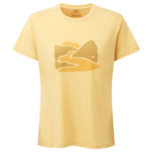 Funktionsshirt Mountain Equipment Headpoint Graphic Tee Damen (Gr 36 |beige)