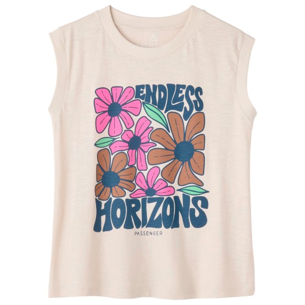Passenger Women’s Endless Horizons Recycled Cotton Vest Top Beige