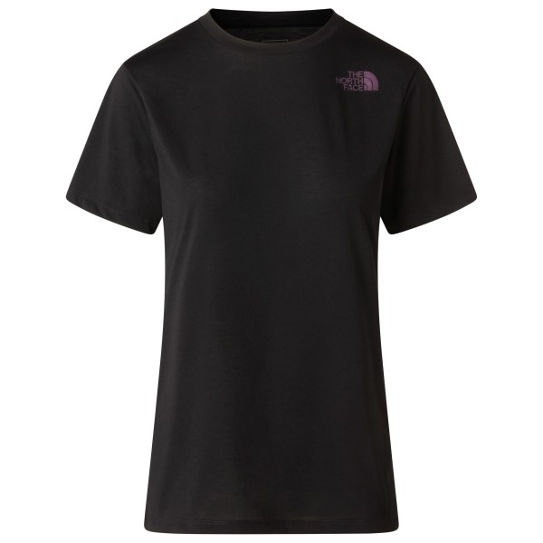 The North Face Bitmap Logo Short Sleeves Tee Funktionsshirt Damen (Gr L |schwarz)