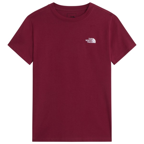 The North Face – Women’s Evolution Simple Dome Short Sleeve – T-shirt maat , Rood