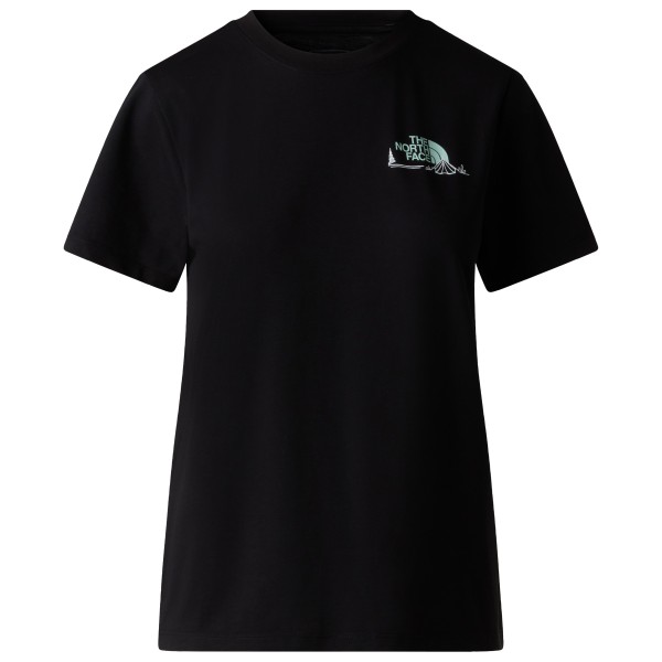 The North Face Monte Short Sleeve Graphic Tee T-Shirt Damen (Gr S |schwarz)