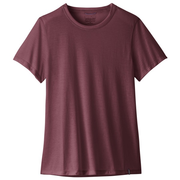 Patagonia Women’ Cap Cool Trail Shirt Sportshirt Berry Fig