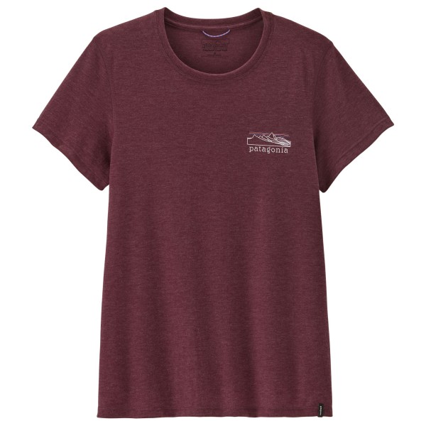 Patagonia Women’s Cap Cool Trail Shirt Stratapeaks Sportshirt Rood