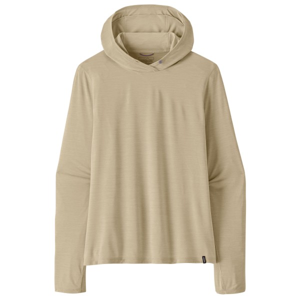 Funktionsshirt Patagonia Cap Cool Ultra Hoody Damen (Gr M |beige)