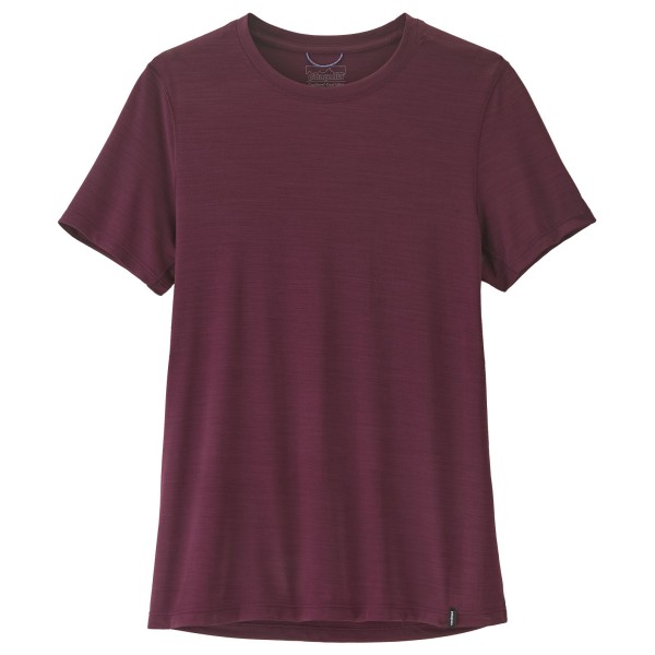 Patagonia Women’s Cap Cool Ultra Shirt Sportshirt /purper Rood