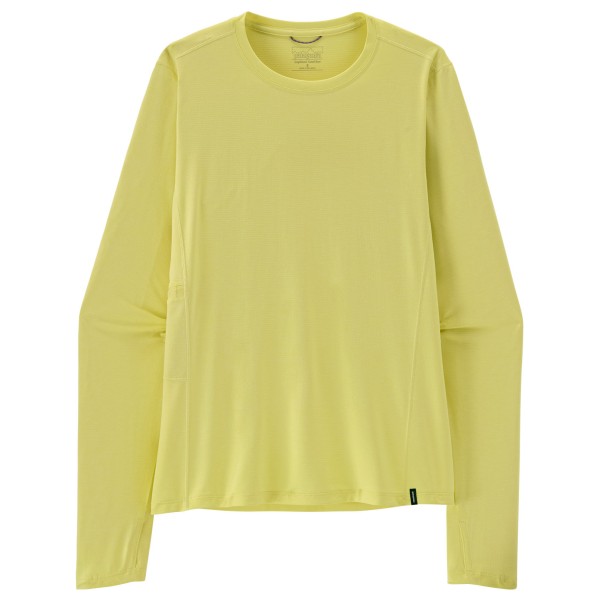 Patagonia Women’s L/S Cap Cool Sun Shirt Sportshirt Geel