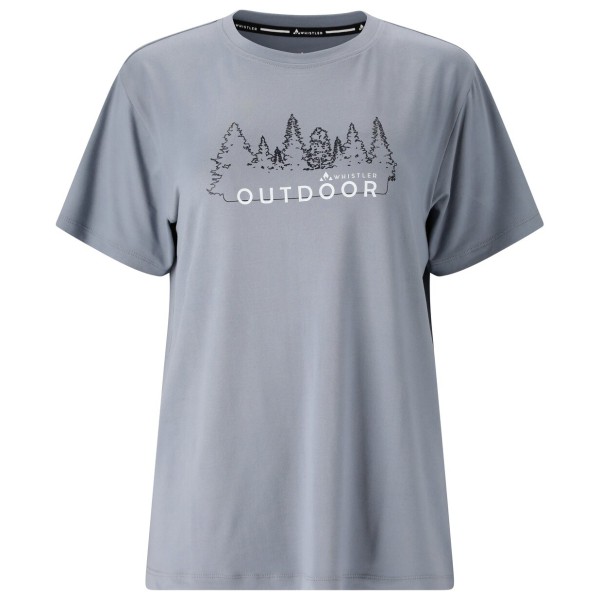 Whistler – Women’s Tulon S/S T-Shirt – T-shirt maat S, Grijs
