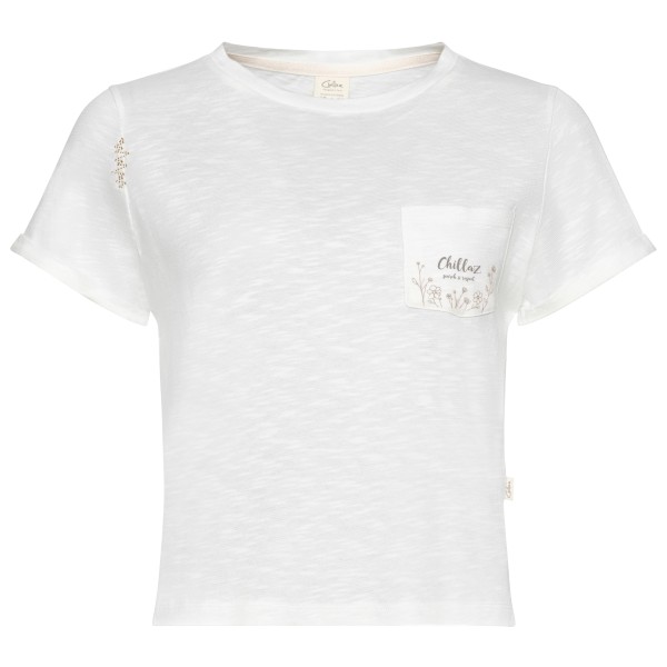 Chillaz – Women’s Grosetto Search & Respect – T-shirt maat 40, Wit