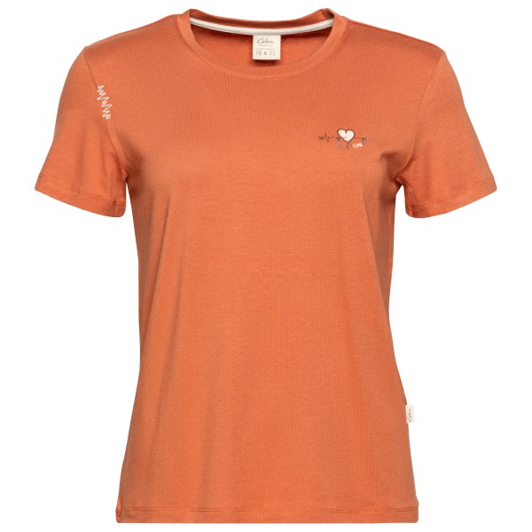 Chillaz Women’s Iseo Heartbeat To Climb T-shirt Oranje