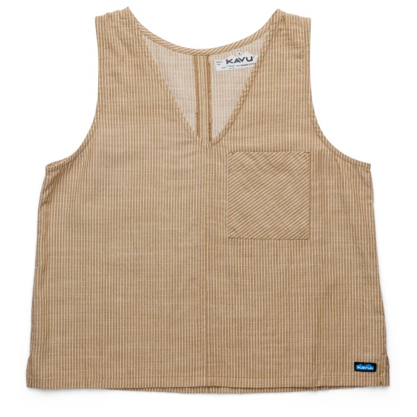 KAVU Vacay Top Damen (Gr L |beige)