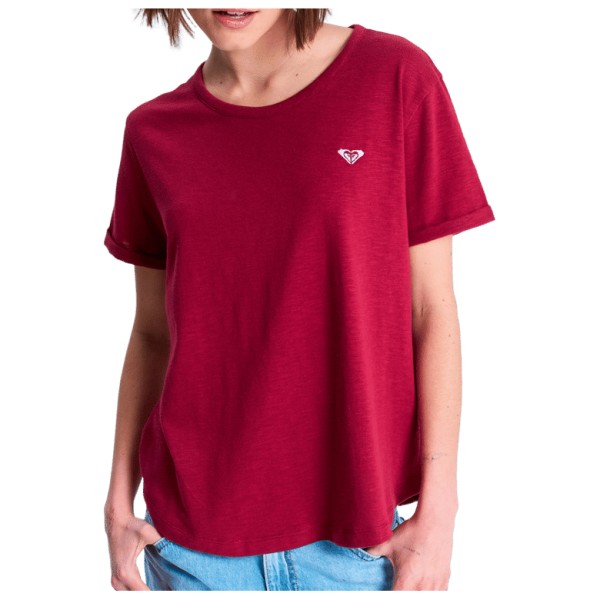 T-Shirt Roxy Oceanwave Regular Emby Damen (Gr S |rot)