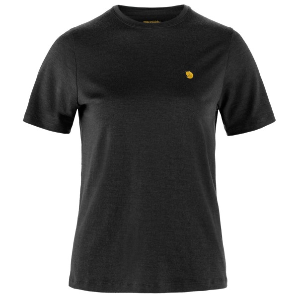 Fjällräven - Women's Bergtagen Merino 190 S/S - Merinoshirt Gr M schwarz
