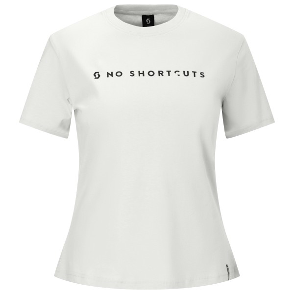 Scott Tee No Shortcuts S/S T-Shirt Women (Gr L |weiß)