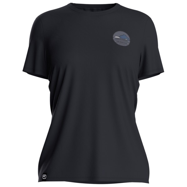 Ortovox 120 Cool Tec Choose Mountain T-Shirt Merinoshirt Damen (Gr S |schwarz)
