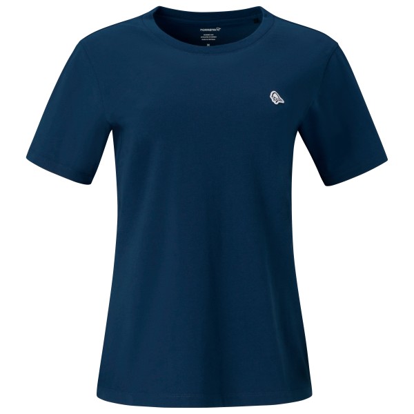 T-Shirt Norrøna /29 Cotton Viking Patch T-Shirt Damen (Gr L |blau)
